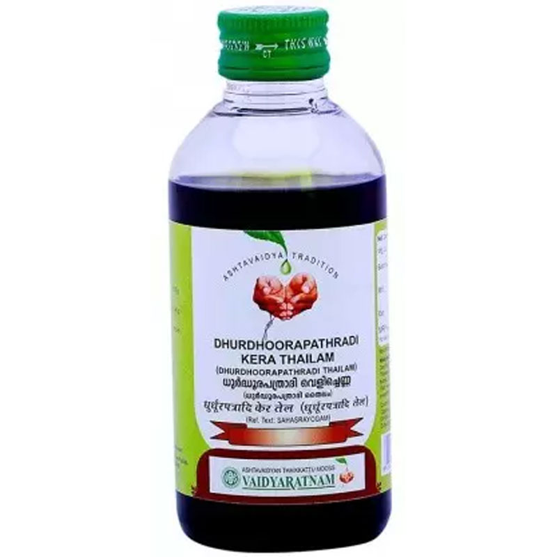 Dhurdhurapatradi Tailam 200ml | Ayurvedic Hair Oil for Dandruff Dhurdhurapatradi Tailam 200ml | Ayurvedic Hair Oil for Dandruff