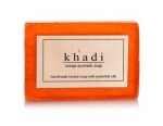 Handmade Herbal Soap - Orange Ayurvedic (Khadi Cos