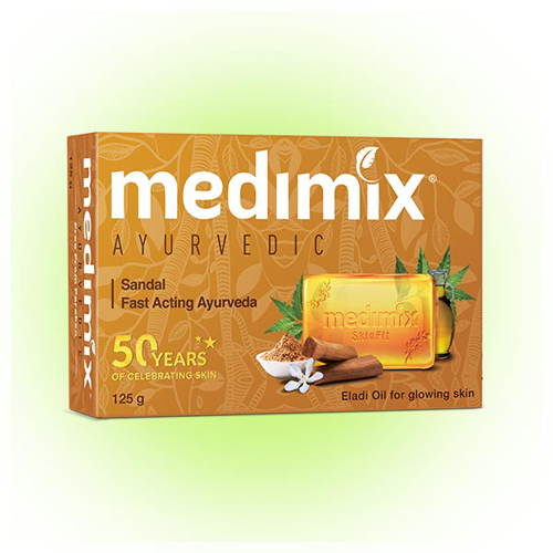 Medimix Ayurvedic Soap with Sandal and Eladi Oils (125g) from India Worldwide Delivery