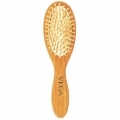Vega Wooden Bamboo Cushioned Hair Brush Large