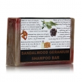 Soulflower Sandalwood Geranium Shampoo Bar