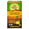 Organic India Tulsi Green Tea Lemon Ginger